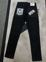 oc-599 Evisu脏脏做旧牛仔长裤Evisu 福神牛仔裤 情侣款特供中山原厂原浆牛仔，面料环保，做旧拼接元素，和带有欧美风格的腰果花组合，与M的完美结合、