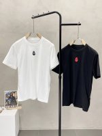 P200。Mcqueen麦昆独家专供新款原单男士休闲短袖 高端定制 高版本 时尚百搭爆款进口面料 手感超柔软细腻 穿着亲肤舒适 高端精品 代工厂P精细做工 上身