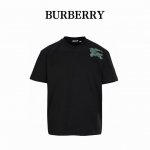 burberry巴宝莉Bbr 喷涂战马短袖T恤 原版4500购入 原版订织定染原版订织定染235G 麻棉材质 进口机直喷 品质还原原版品质 后背字母Logo反向