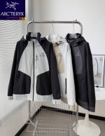 p230 arc'teryx/始祖鸟春款户外冲锋衣外套25Ss新品 连帽可拆卸防风水透气轻量冲锋衣 男女同款 高品质 防风防水 ，轻量化设计 ，宽松大牌设计 立