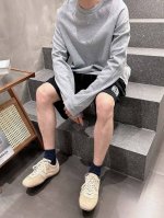 2025Ss Alo家春夏新款半袖 爆款定制纯棉面料 重工洗水，定制五金，面料舒适质感 码数：S-M