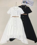 louis Vuitto* 25Ss新款连衣裙搭配腰带 版型显瘦 上身效果超级赞 高品质 两色Sml 款号 72310