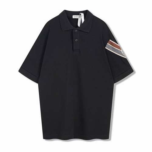 蒙口25Ss新款 Moncler织带徽标经典三条杠织带点缀polo衫 经典款袖部撞色织带点缀，不夸张的同时又能很好彰显细节，亮点合体的剪裁，面料采用全棉珠地料，