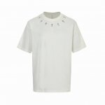 chrome Hearts 克罗心 胸口银饰十字架短袖 采用直喷进口机器印花 五金辅料均开磨定制 正确配置 黑色2025克罗心正品包装 280克定制定染双纱棉