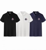 上新款号 M2008 Moncler 蒙口2025新款短袖翻领polo衫 定制 徽章绒标字母Logo 男女同款 采用定制丝光珠地棉面料 面料细腻舒适透气亲肤感极