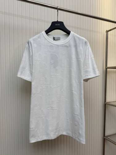 dio 迪奥 25Ss 经典提花毛巾料满印字母圆领短袖 Size S M L Xl