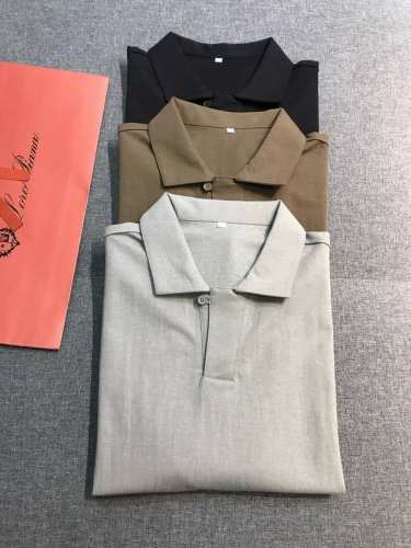 新品 Lp男士高端商务休闲简约亚麻混纺短袖Polo衫，贸易公司渠道臻品，系出名门，纯正血统品质，原厂代工出品，25年官方新品！ 颇具意大利典型风格的时装，在面料