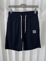 fd 春夏袋口侧边字母三角标徽标男士休闲短裤，装饰品牌基础设计，搭配弹性抽绳腰头，手感柔软、保型性好，48-58