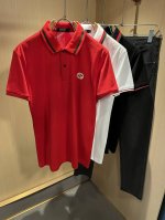 Guc*I 古家2025春夏新款短袖Polo衫，贸易公司渠道稀出，同步官网发售！G家春夏系列情侣上线，胸前刺绣Logo设计！面料透气有一定的自重感，定制原版进口