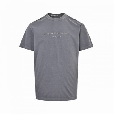 ：170 Alexander Wang 亚历山大王 25Ss 闪粉字母Logo短袖 Alexanderwang2025新款短袖，经典直筒版型，上身超酷 面料原样