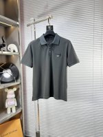 上错 改价 Arc*阿玛尼 ss25早春新款翻领POLO衫 高品质珠地棉材质 雍容华贵的品牌风格，260克重 客供进口面料 做出来的衬衫也是版型垂顺挺括，并且还