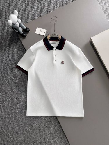 蒙口Moncler 25Ss 男士商务休闲纯色翻领短袖polo 珠地棉面料 上等长绒棉花原料 面料属性皆为上乘 网眼结构细腻自然 舒适性与透气性完美兼备 触感体