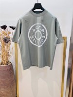 Size：S M L Xl Os廓形宽松版 黑灰 豆沙绿两色 男女同款197536374260060091 Acne 2025Fw早春新款重磅纯棉残旧印花洗水破