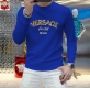 直 品牌 Versace 范思哲 胖子福音 2025Ss春款最新款长袖圆领卫衣，官网同步发售 清爽透气 采用顶极天丝罗马 舒适柔软 3D立体清晰 时尚感超好 送