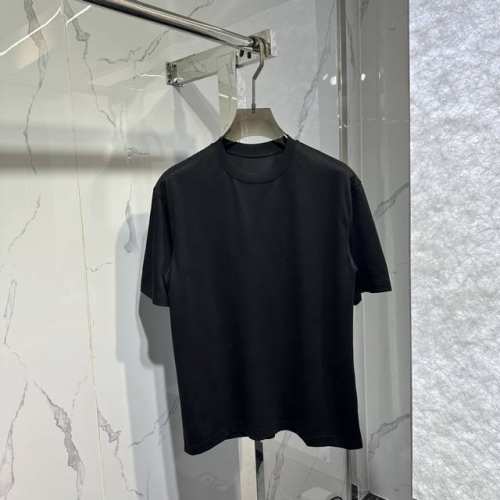 lp提花圆领T恤 颜色:黑 白 码数:M~3Xl