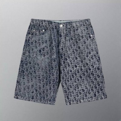 高版本 dior 迪奥2025最新款牛仔短裤 订制面料 面料采用特殊工艺烫银 高端品质 三标齐全 面料柔软舒适 颜色 图片色 码数 S-Xl