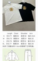 Burberry 巴宝莉勋章绣花圆领短袖