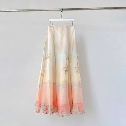 款号：25009 成分：52% Linen 48% Silk 尺寸：0 1 2 3 脚围 腰围 长 Hem Waist Long 0 475 68 104 1