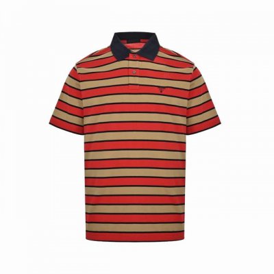 prada 普拉达 25Ss 红绿条纹Polo短袖 原版7000购入，定制60支双股 G斜纹全棉布料，面料都经过浇洗，手感质感更佳，不易变形，不易缩水，不易褪色