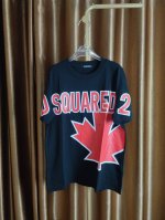 D2 红枫叶大标印花短袖 Dsquared2 专柜同款 采用280G纯棉面料 32支双纱 拿手上非常有质感 立体 大气 夏天百搭好穿 简单大气 采用Os版型 上