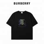 Burberry巴宝莉24Ss彩色骑士战马Logo印花短袖2025春夏新款首发专柜最新款短袖圆领T恤 高端订制 设计前卫时尚！品牌Logo重工艺设计 高端定制2