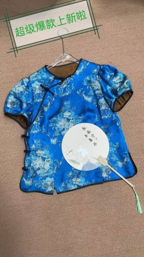 人丝香云纱爆款加色主推色 蓝 四色四码 手慢无Smlxl