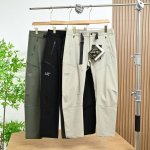 Arc'teryx 始祖鸟2025年春季新款Gamma Lt 多功能轻薄速干直筒休闲长裤 升级腰头设计 带有腰带安全扣 包括一个易于取放的大腿口袋 裤腿鸟家刺绣