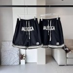 Balenciaga 25Fw 经典胶带刺绣Bb织带短裤 2025年夏季首发 全网独家重磅出货 进口田岛绣花机器25万刺绣 效果饱满 立体清晰 无毛边 超重工艺