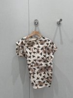 VivieneWestwoo* 25Ss早春新款 彩色土星涂鸦印花不对称褶皱设计短袖T恤丨独家高版出品！搭配高腰阔腿裤或短裙 简直美炸了！简直就是凹造型神器！轻