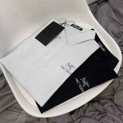 爆款Arc'tery 始祖鸟 夏季高品科技棉无缝速干网眼面料舒适透气休闲短袖Polo衫 速干翻领Polo 采用高品质运动属性Tough面料制成的短袖Polo衫。