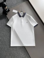 迪奥25Ss新款春夏短袖翻领T恤polo，最高版本客供定制高端朱地面料简单时尚款，拼色螺纹超级好看！胸前Gg刺绣经典Logo简单大方的款式！满满的高级感，四季可