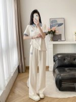 套装 2670新款Miumiu两件套套装，采用醋酸棉面料柔软舒适，经典格子拼接设计时尚简约风高品质！Smlxl