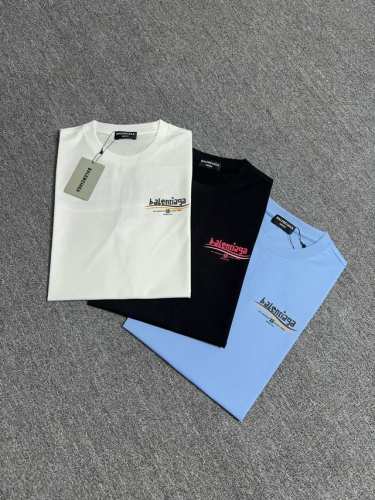 P230 Balenciaga 夏季新款 采用定制双丝光面料 其面料特点。轻薄 丝滑 透气 耐洗 M~3Xl S 4Xl 可订做 现货！