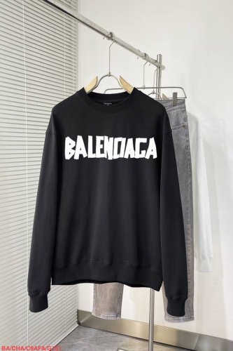 G151 Babalenciaga巴黎世家 25开春新款卫衣 Balenciaga 巴黎世家 字母印花 巴黎世家圆领卫衣 大落肩款 原版面料 官方同款 400克