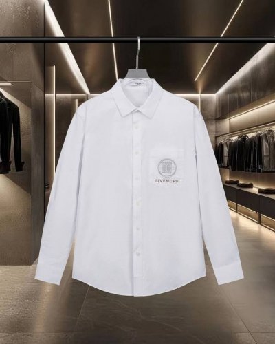 Givenchy 纪梵希 Gvc 爆款来袭 塔罗牌系列星星牌系列刺绣长袖衬衫 2025Ss官网新款长袖 衬衫 衬衣，重工二十万针绣花 高端版本，专柜定制面料 透