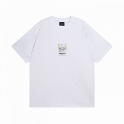Balenciaga 巴黎世家2025 Ss 最新款标签520印花短袖T恤 本市场No.1的质量 真正天花板品质 全部原版开发注意细节图 避免被盗图商家混发 正