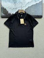 burberry巴宝莉2025夏季男士Polo衫刺绣战马Logo翻领短袖！ 百年难遇限量款，罕见稀世珍品，博柏利最新研发！奢饰品中时尚界一哥 直接秒杀不议价 品