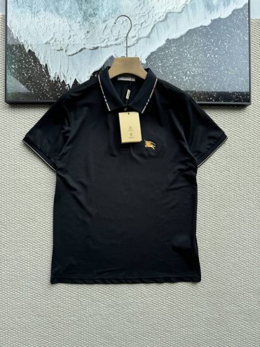 burberry巴宝莉2025夏季男士Polo衫刺绣战马Logo翻领短袖！ 百年难遇限量款，罕见稀世珍品，博柏利最新研发！奢饰品中时尚界一哥 直接秒杀不议价 品