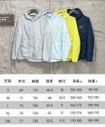 Arcteryx始祖鸟 Incendo系列 Ss23 Incendo Airshell品牌Logo轻量防风连帽夹克 男款 款号：8866 颜色：以太蓝 天青灰