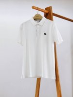 burberry 巴宝莉 2025Ss春夏新品 马术刺绣翻领短袖，宜商务 宜休闲！客供优质珠地面料打造，胸前经典马术刺绣标识，客供五金辅料装饰，独特裁剪工艺，版