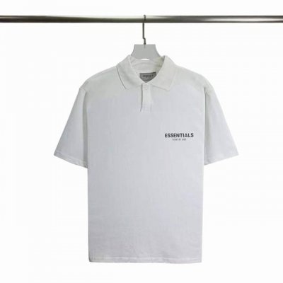 顶级版本Fear Of God Fog Essentials 3Ｍ反光，新复线纯棉短袖polo衫 高品质翻领polo面料采用高端采用双纱爽滑棉！丝滑柔顺！不变形