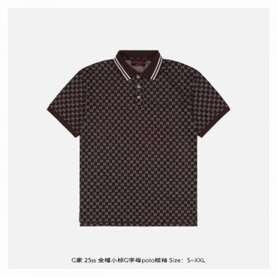 gucci 古驰 25Ss 全幅小标G字母Polo短袖 纯棉珠地棉面料经典款Polo衫，经典系列，图案装饰让商务休闲风增添了经典的色彩，整体高级简单大方，面料有