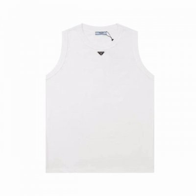 pra 普拉达 23Ss新款背心官网新款正版购入开模打版 Size:Xs S M L 现货 这款极简主义设计和精美细节于一身。胸口是p家经典的标志性的涂珐琅金属