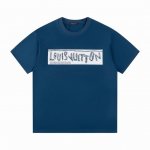 款号T02 Lv 短袖T恤 男女同款 -采用原版280G100%纯棉面料 柔软舒适 螺纹同缸定染零色差 独家品质区别通货 欢迎对比 -颜色： -码数：Xs S