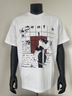 款号420 今年穿富二代一定会暴富Er Denfants Riches Deprimes 忧郁的富二代草写英文字母印花短袖 面料采用定织250G32支双股双纱纯