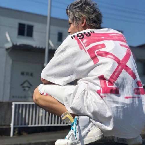 顶级版本上新 O40# -Off White Ss C O Virgil Abloh 经典后背粉色刷漆渲染箭头限定短袖T恤 男女同款- -1：1原版开模，Zp开