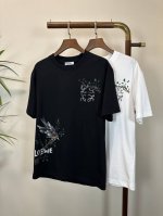 loe 罗意威 2025新款 圆领 短袖 T恤 高端版本！专柜定制面料 透气舒适度高，细节无可挑剔，品牌元素设计理念，体现高品质。手感细腻柔软！呈现休闲裁剪，上