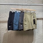 arc'teryx始祖鸟Rampart pant工装速干透气短裤 男士防撕裂格纹肌理速干透气防泼水软壳多袋户外工装短裤 精美刺绣大鸟Logo 轻量级机能面料 Y