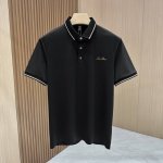 loro Piana 诺悠翩雅 经典时尚翻领 Polo衫短袖 贸易公司渠道订单，官网同步发售，简约大气，时尚百搭，品相更是无法挑剔更不易褪色彰显出别样的风味 码