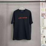 A42 louis Vuitton路易威登Lv 300高克重 高端刺绣工艺 宽松版型 男女同款 独家专供新款原单休闲短袖 高端定制 高版本 时尚百搭爆款 进口面